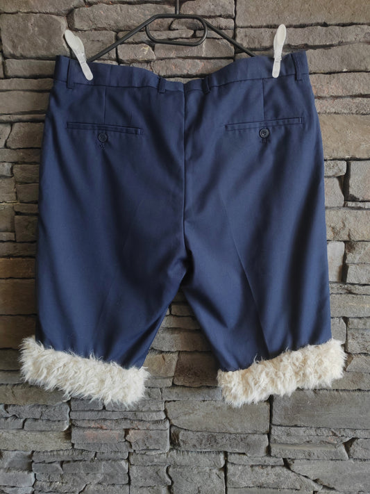 luffy short man handmade upcycled faux fur back – Wal & Yfful D001