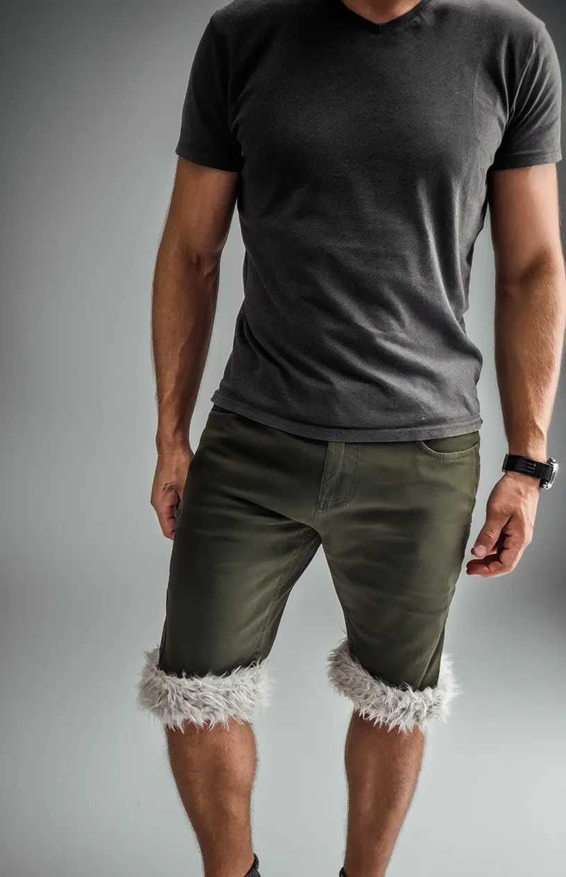 Shorts Luffy Men Slim