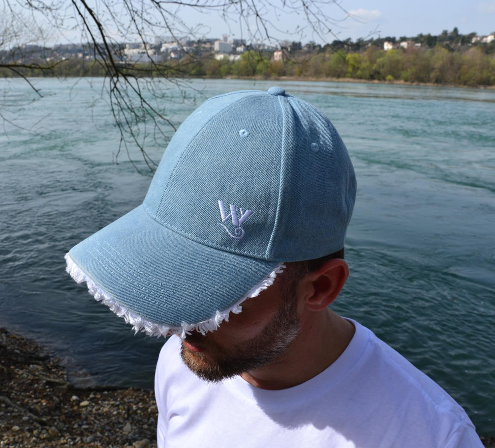 Casquette Luffy bleu 002